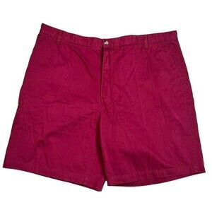 New with Tags Boca Classics Men's Wine Rhodoendron 100% Cotton Shorts Size 44